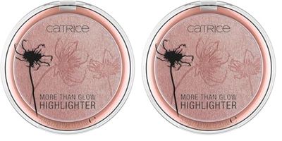 Catrice Cosmetics More Than Glow Illuminante Viso in Polvere, lucida, intensiva, luminosa, brillante (5.9 g) (Confezione da 2)
