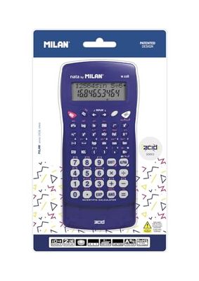 MILAN® Blister calcolatrice scientifica M228 Serie Acid, Blu MILANO