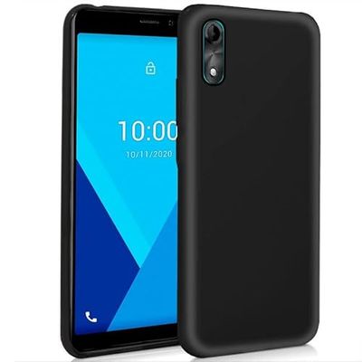 COOL SMARTPHONES & TABLETS ACCESSORIES 8434847055541 Coque Cool Silicone pour Wiko Y51 (Noir), Transparent