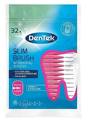 Dentek slim Brush Extra Fine, Lot de 32