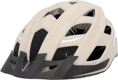 FISCHER Urban Plus Dallas, fietshelm voor volwassenen, beige, maat L/XL, 58-61 cm