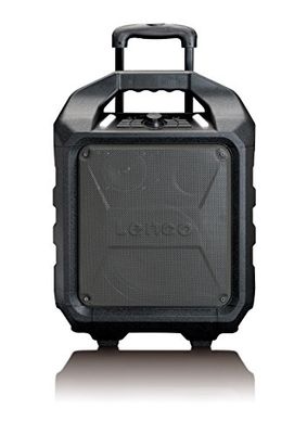 Lenco PA-90 Mono portable speaker 60W Black - Portable Speakers (1.0 channels, 60 W, Wired & Wireless, USB Type-A, Mono portable speaker, Black) - DJ