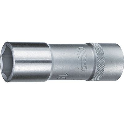 Llave de vaso 1/2", forma larga 17 mm