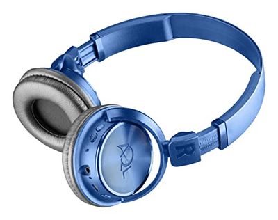 AQL Helios | Bluetooth Headphones | Universal Bluetooth Headphones with Ultra Light Folding Gazebos, Built-in Microphone - 450mAh Battery, 8 Hours Runtime, 2 Hours Charging Time - Blue