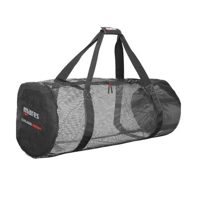 Mares Duiktas Cruise Mesh transporttas, zwart, 95,3 x 38,1 x 38,1 cm, 108,5 liter