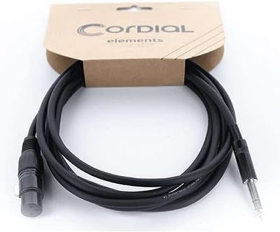 Audiokabel XLR vrouwelijk/stereo jack - 1,5 m