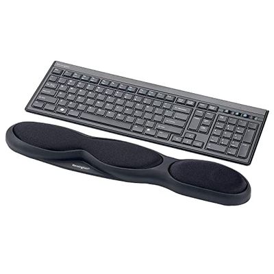 Kensington Repose-Poignets pour Clavier - Gel Ergonomique, Compatible avec Claviers Complets / Gaming pour un Grand Confort - Noir (62385)