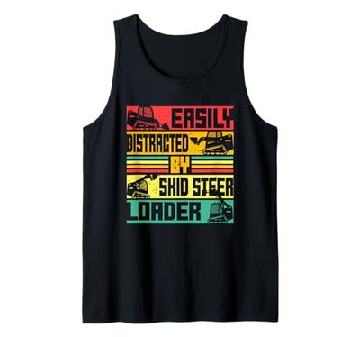 Operador De Minicargadora Camiseta sin Mangas