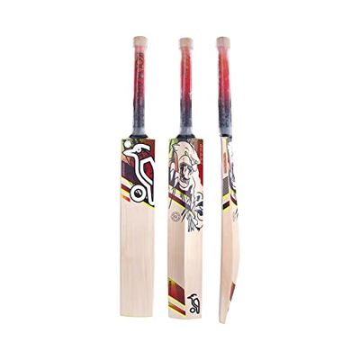 KOOKABURRA Bate de críquet Beast 5.1, Unisex, Rojo/Negro/Amarillo, Mango Corto
