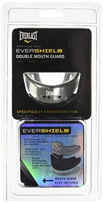 Everlast Evershield Double Mouthgard Sportboksen, mondbescherming, uniseks, uniseks