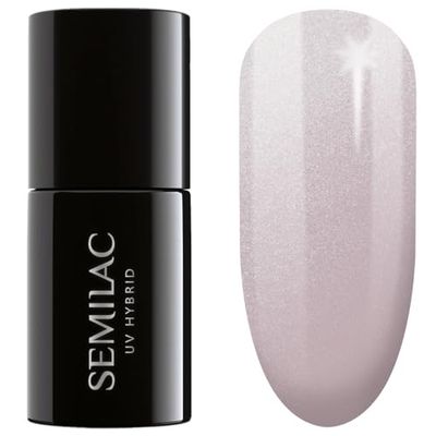 Semilac Vernis semi-permanent UV 236 Peach Pearl 7ml Collection Wedding Pearls