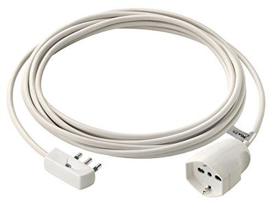 Vimar 0P32382.B Rallonge universelle 5 m, 3G1, Spa17, blanc