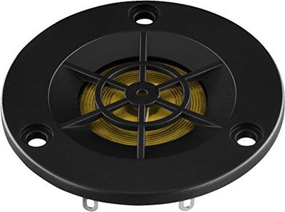 MONACOR RBT-56 głośnik wysokotonowy Hi-Fi, High-End Audio Speaker do doskonałego, precyzyjnego odtwarzania dźwięku wysokotonowego, 10 W, 4 omy, kolor czarny