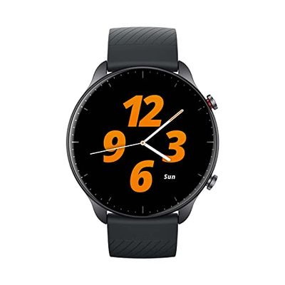 Amazfit GTR 2 46mm smartwatch med Bluetooth-samtal, 3 GB musiklagring, sportklocka med 90 sportlägen, hjärtfrekvens- och SpO2-mätning, fungerar med Alexa