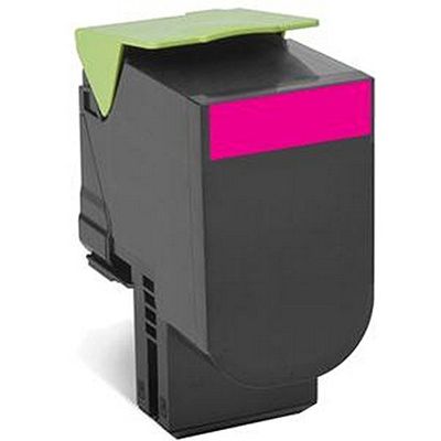 Lexmark 80C2HME Cartouche de toner Magenta