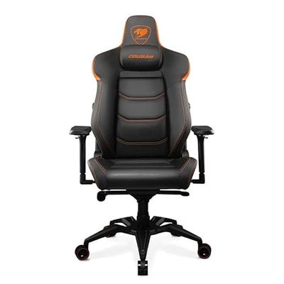 Glowster Chaise de Gaming Ergonomique avec Support Lombaire, accoudoirs réglables, Base en métal et roulettes, idéale pour Jeux et Travail à Domicile.