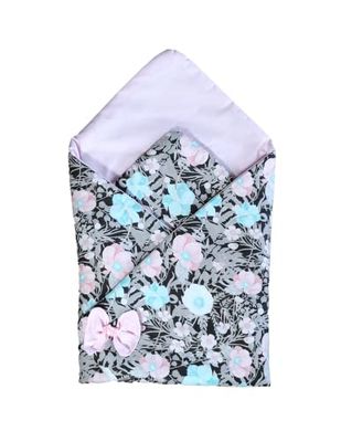 Tipoo babysovsäck bomull 80 x 80 cm swaddling filt dubbelsidig mjuk året runt multifunktionell