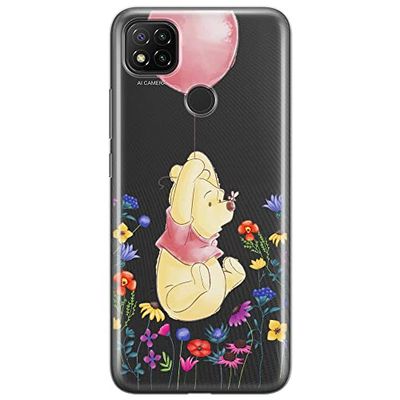 ERT GROUP custodia per cellulare per Xiaomi REDMI 9C originale e con licenza ufficiale Disney, modello Winnie the Pooh and friends 028 adattato alla forma dello smartphone, parzialmente trasparente