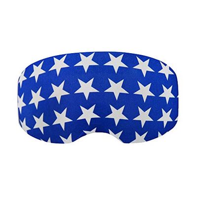 Coolcasc COOLMASC WITTE STERREN OP BLAUW Brillenkoker