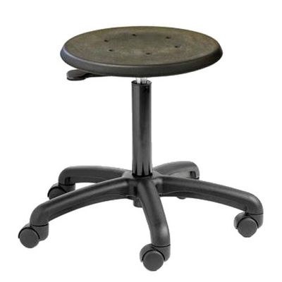 Action Handling SU2/C Low Stool With Castors and Upholstered Seat, Gas Lift, 450-590 mm Height