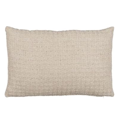 BigBuy Home Kussen katoen linnen grijs 40 x 60 cm