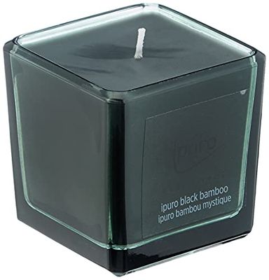 ipuro Vela perfumada transparente ESSENTIALS Black Bamboo 125 ml