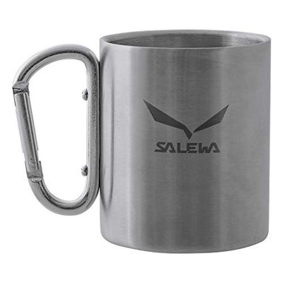 SALEWA Stainless Steel Mug, Unisex Adulto, Steel, Taglia Unica