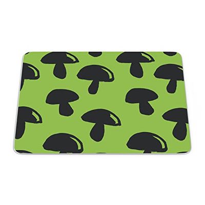 Bonamaison, Rechthoek Pop Art Digital bedrukte muismat, antislip onderkant, voor kantoor en thuis, grootte: 22x18 cm