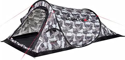 High Peak 10272, Tenda Pop-up Campo Mimetica Unisex-Adulti, Taglia Unica