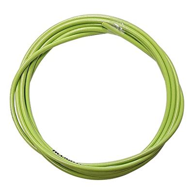 cyclingcolors Funda Cable Freno Bici Plástico con Acero Laminado Ciclismo Bicicleta Carretera MTB Mountain Bike Reparación 3 metros, Verde