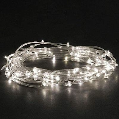 Konstsmide, Catena luminosa a LED multifunzione, a diodi bianco caldo, Bianco (warm weiß)