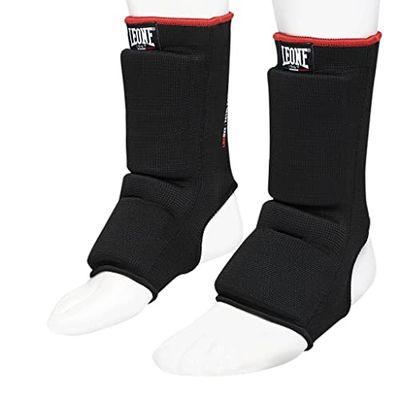 LEONE 1947 - Ab720 Tornozeleiras acolchoadas, unissexo para adulto, preto, L