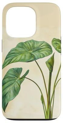 Philodendron Vintage Scientific Illustration Plant Case for iPhone 13 Pro