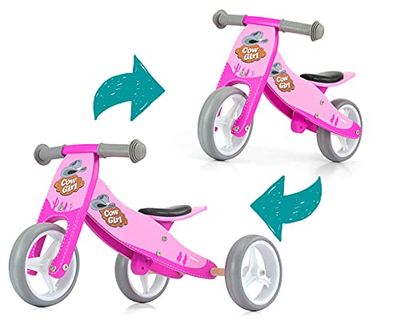 Milly Mally Jake Three-wheel Balance Bike