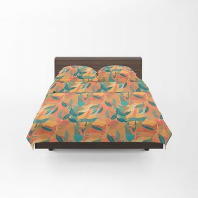 Guzzini Classic Beddengoedset van percale katoen met laken voor Frans bed 180 x 280 + 1 hoeslaken voor Frans bed 125 x 200 cm, matras 30 cm + 2 kussenslopen 50 x 80 cm
