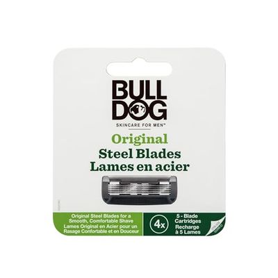 Bulldog - Cuchillas de afeitar (bambú, X4)