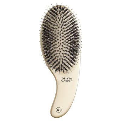EXPERT Care Curve Boar&Nylon Bristles Gold
