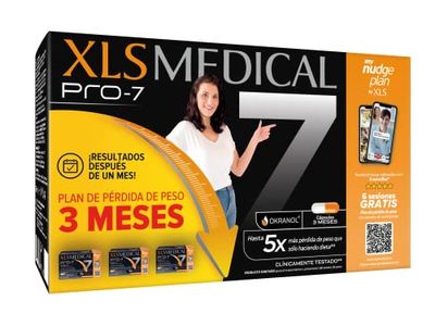 XLS Medical Pro7 Pack Triplo Origen Natural, 180 comprimidos