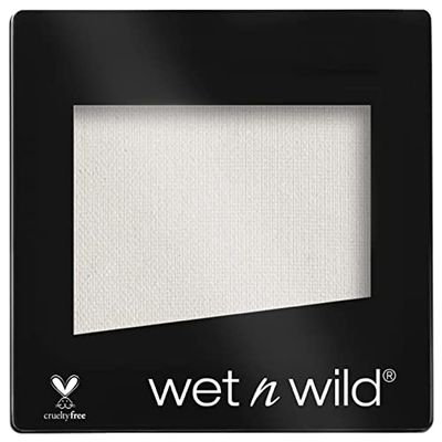 Wet n Wild - Color Icon Eyeshadow Single - sombra de olhos profissional hiperpigmentada, fórmula de longa duração, cores intensas - Vegan - Sugar White