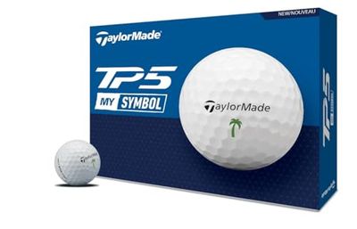 TaylorMade Golf 2024 Simbolo TP5 Palma Palline da golf una dozzina