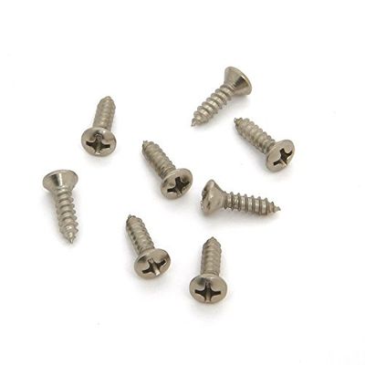 Acquastilla 117558 Viti Inox M6X10 Testa a Croce, Multicolore, Set di 25 Pezzi