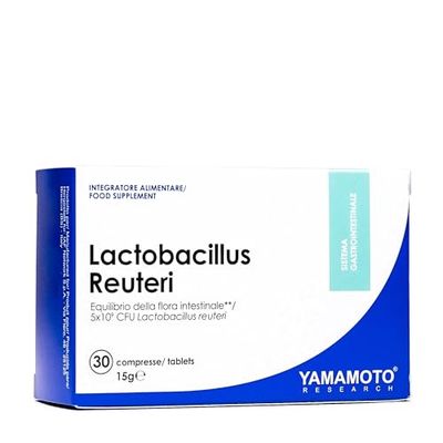YAMAMOTO RESEARCH Lactobacillus Reuteri 30 Comprimidos, el Probiótico con Acción Inmunomoduladora