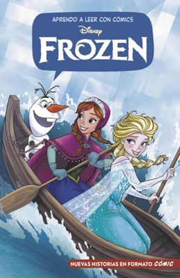 Aprendo a leer con cómics Disney - Frozen: Cómic con letra MAYÚSCULA, ideal para primeros lectores. (Aprendo con Disney)