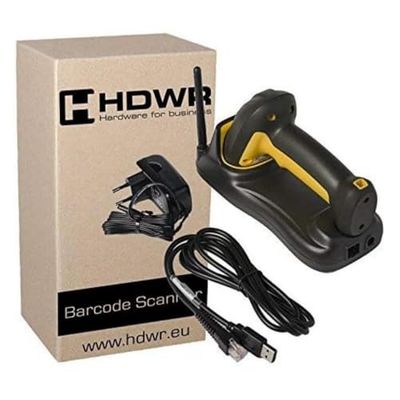 Scanner QR, Industriel avec Base de Connexion et Mémoire, sans Fil, Programmation de Préfixes et Suffixes, Jusqu'à 100 000 Codes Mémorisés, Communication par Radio, Protection IP65, HD-SL99