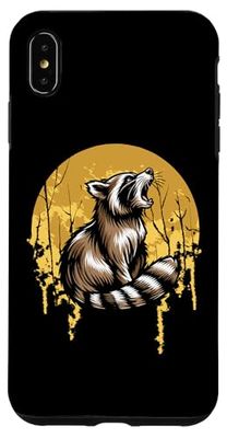 Custodia per iPhone XS Max Procione Procioni - Racoon Trash Panda Orsetto Lavatore