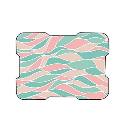 Bonamaison, Alfombrilla de ratón con impresión Digital, Base Antideslizante, para Oficina y hogar, tamaño: 22 x 18 cm