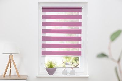 K-home Klemmfix Estore de casal (madri sem furos, lilás, tecido, fleder, 70 x 150 cm
