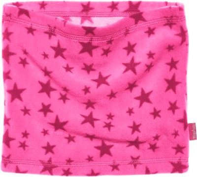 Playshoes Unisex Kids Fleece tube scarf stars 422024, 18 - Pink, One size