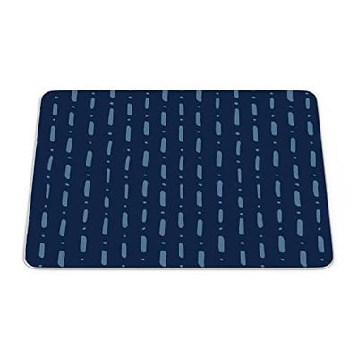 Questo Casa, Tappetino per mouse con stampa digitale, antiscivolo, per ufficio e casa, dimensioni: 22 x 18 cm