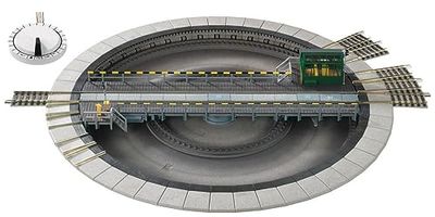 Fleischmann Plaque tournante avec entraînement électrique | pour système AC märklin | voie H0 665201